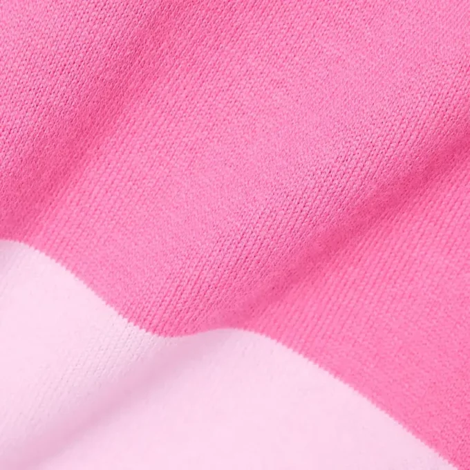 Bawełniana koszulka Polo w stylu rugby w paski, oversize