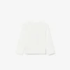 Bawełniany T-shirt z długim rękawem
