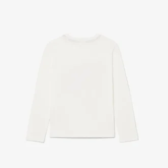 Bawełniany T-shirt z długim rękawem