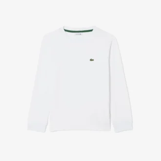 Bawełniany T-shirt z długim rękawem dla dzieci