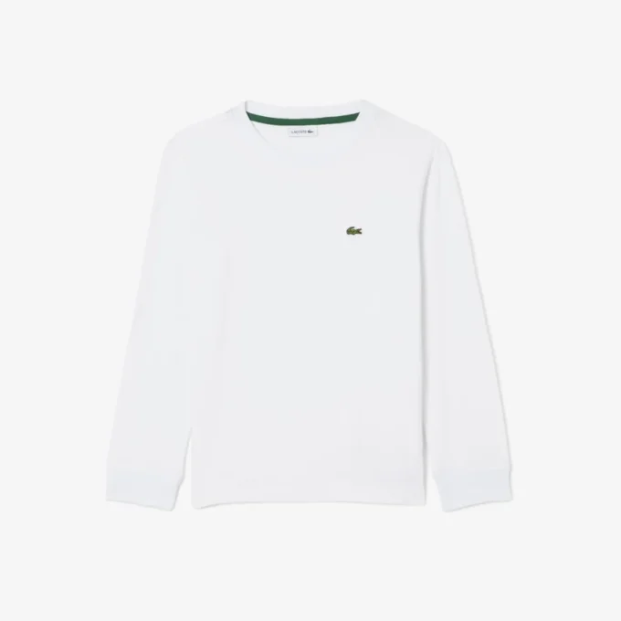 Bawełniany T-shirt z długim rękawem dla dzieci