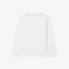 Bawełniany T-shirt z długim rękawem dla dzieci