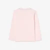 Bawełniany T-shirt z długim rękawem dla dzieci