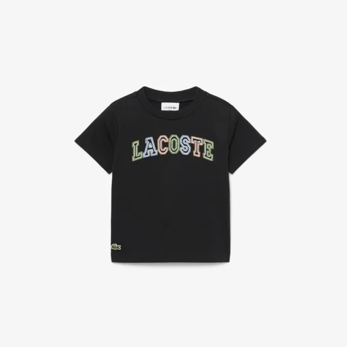 Bawełniany T-shirt z haftem Bawełniany T-shirt z haftem