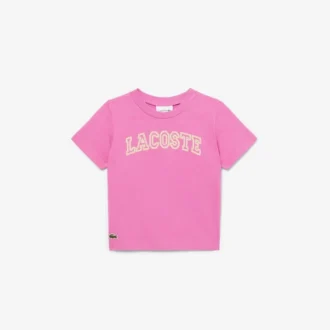 Bawełniany T-shirt z haftem