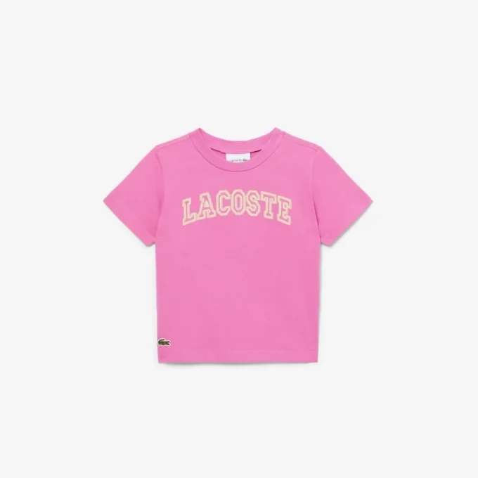 Bawełniany T-shirt z haftem