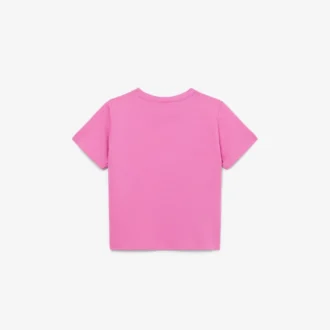 Bawełniany T-shirt z haftem