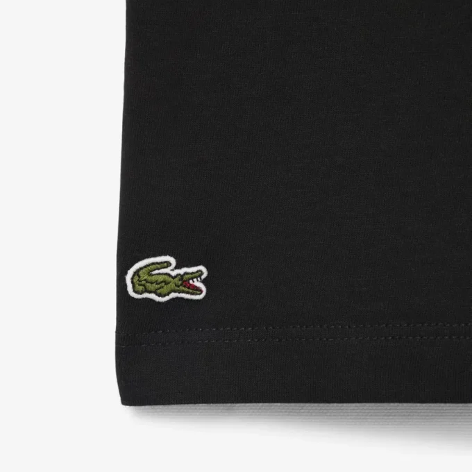Bawełniany T-shirt z haftem Bawełniany T-shirt z haftem