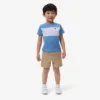 Bawełniany T-shirt z kolorowymi wstawkami Bawełniany T-shirt z kolorowymi wstawkami
