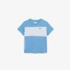 Bawełniany T-shirt z kolorowymi wstawkami Bawełniany T-shirt z kolorowymi wstawkami