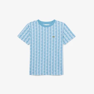 Bawełniany T-shirt z monogramem