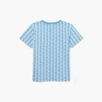 Bawełniany T-shirt z monogramem