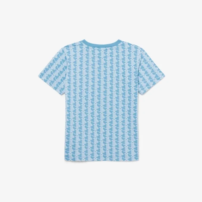 Bawełniany T-shirt z monogramem