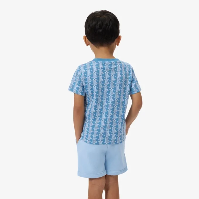 Bawełniany T-shirt z monogramem
