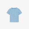 Bawełniany T-shirt z monogramem
