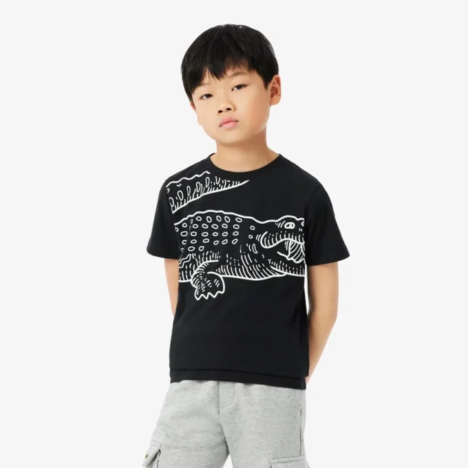 Bawełniany T-shirt z nadrukiem Bawełniany T-shirt z nadrukiem