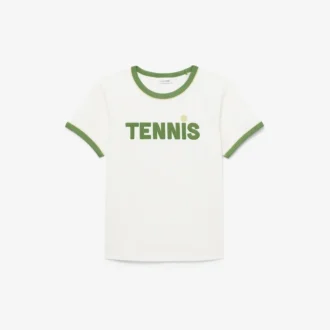 Bawełniany T-shirt z nadrukiem