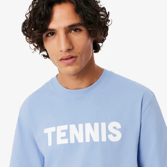 Bawełniany T-shirt z nadrukiem Bawełniany T-shirt z nadrukiem