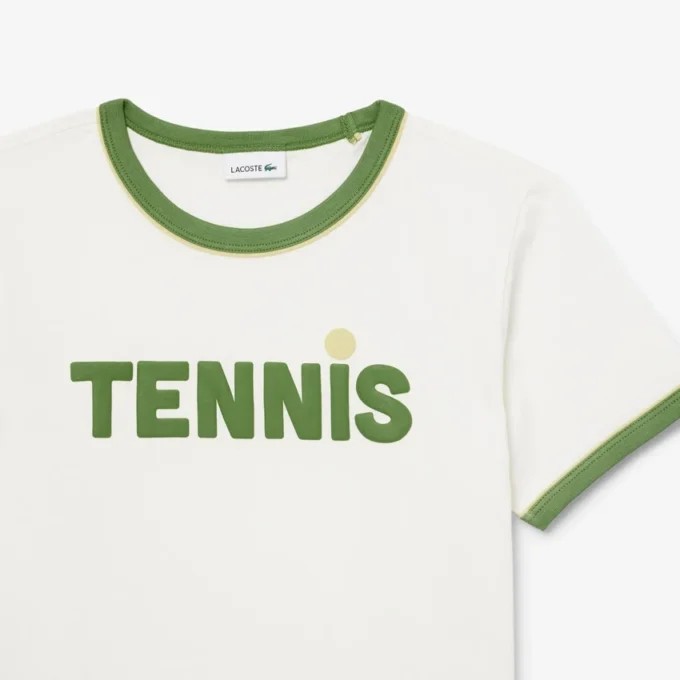 Bawełniany T-shirt z nadrukiem