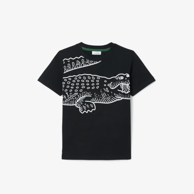 Bawełniany T-shirt z nadrukiem Bawełniany T-shirt z nadrukiem