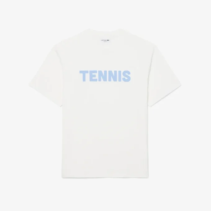 Bawełniany T-shirt z nadrukiem Bawełniany T-shirt z nadrukiem