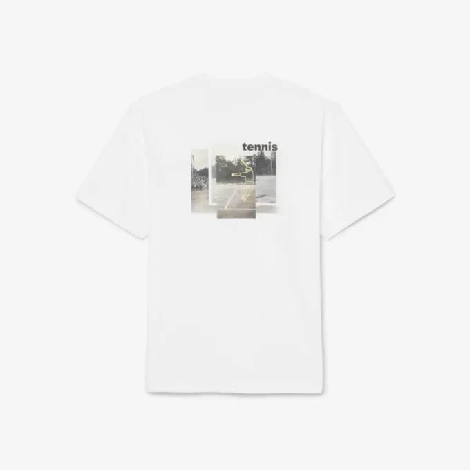 Bawełniany T-shirt z nadrukiem Bawełniany T-shirt z nadrukiem