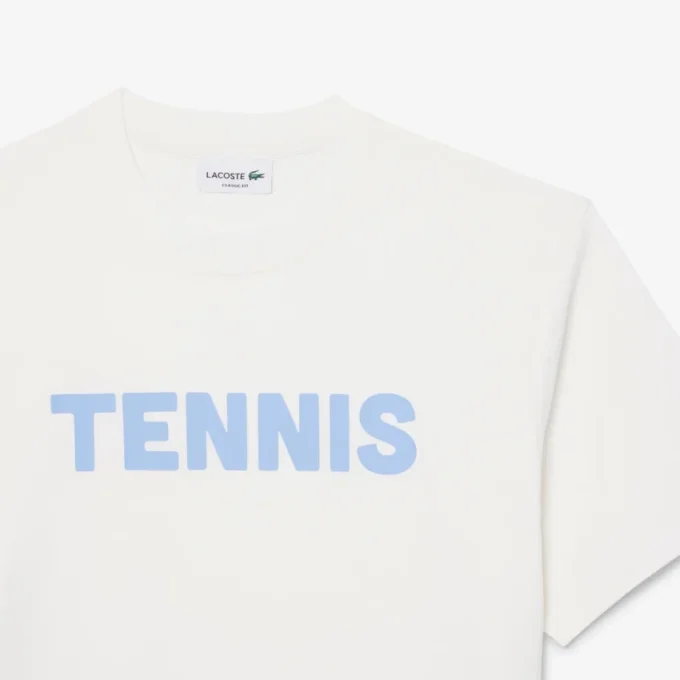 Bawełniany T-shirt z nadrukiem Bawełniany T-shirt z nadrukiem