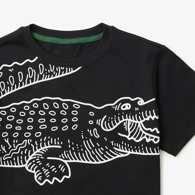 Bawełniany T-shirt z nadrukiem Bawełniany T-shirt z nadrukiem