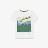 Bawełniany T-shirt z nadrukiem dla chłopców Bawełniany T-shirt z nadrukiem dla chłopców