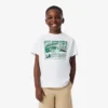 Bawełniany T-shirt z nadrukiem graficznym Bawełniany T-shirt z nadrukiem graficznym