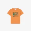 Bawełniany T-shirt z nadrukiem graficznym Bawełniany T-shirt z nadrukiem graficznym