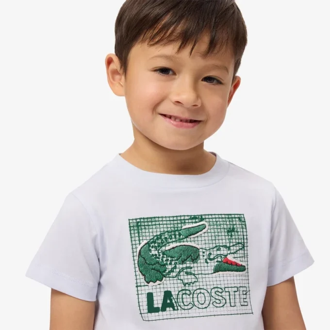 Bawełniany T-shirt z nadrukiem graficznym Bawełniany T-shirt z nadrukiem graficznym