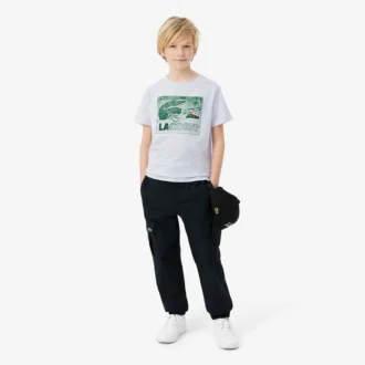 Bawełniany T-shirt z nadrukiem graficznym