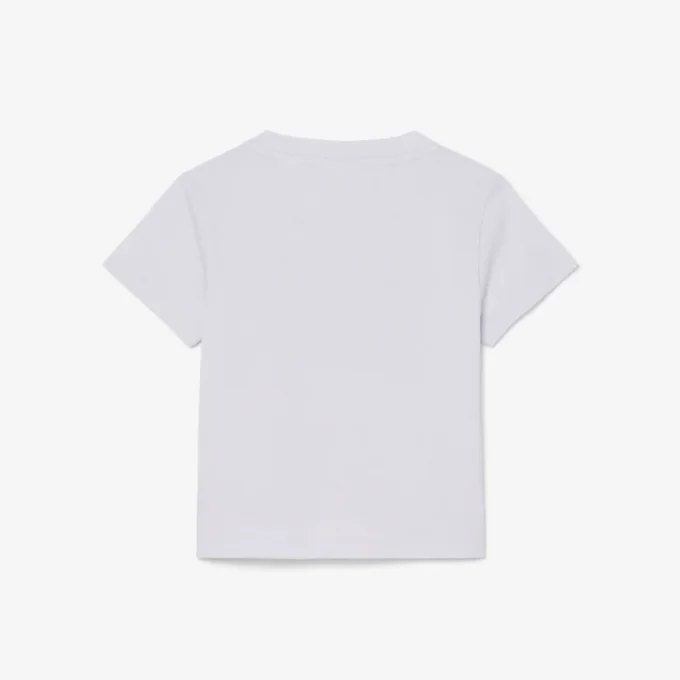 Bawełniany T-shirt z nadrukiem graficznym Bawełniany T-shirt z nadrukiem graficznym