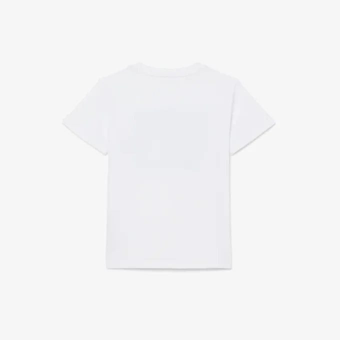 Bawełniany T-shirt z nadrukiem graficznym Bawełniany T-shirt z nadrukiem graficznym