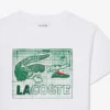 Bawełniany T-shirt z nadrukiem graficznym Bawełniany T-shirt z nadrukiem graficznym