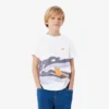 Bawełniany T-shirt z nadrukiem krokodyla