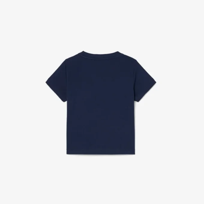 Bawełniany T-shirt z nadrukiem krokodyla Bawełniany T-shirt z nadrukiem krokodyla