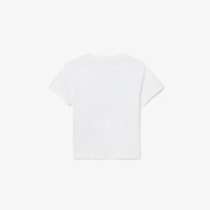 Bawełniany T-shirt z nadrukiem krokodyla Bawełniany T-shirt z nadrukiem krokodyla