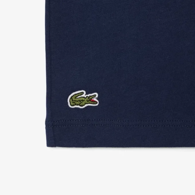 Bawełniany T-shirt z nadrukiem krokodyla Bawełniany T-shirt z nadrukiem krokodyla
