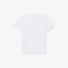 Bawełniany T-shirt z nadrukiem krokodyla
