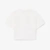Bawełniany T-shirt z nadrukiem krokodyla