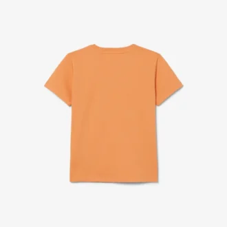 Bawełniany T-shirt z naszywką
