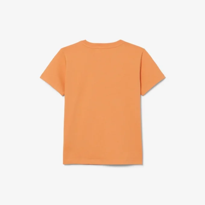 Bawełniany T-shirt z naszywką