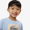 Bawełniany T-shirt z naszywką
