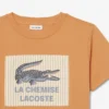 Bawełniany T-shirt z naszywką