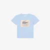Bawełniany T-shirt z naszywką
