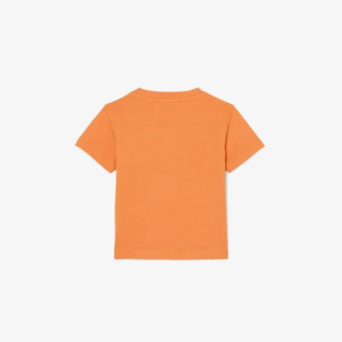 Bawełniany T-shirt z naszywką Bawełniany T-shirt z naszywką