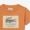 Bawełniany T-shirt z naszywką Bawełniany T-shirt z naszywką
