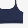 Biustonosz typu braletka z logo w stylu pointelle Biustonosz typu braletka z logo w stylu pointelle